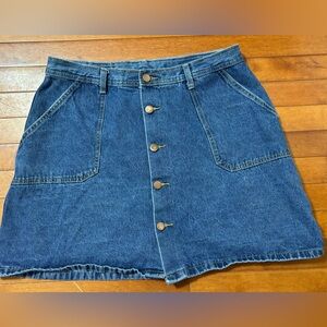 Summer Denim Mini Skirt